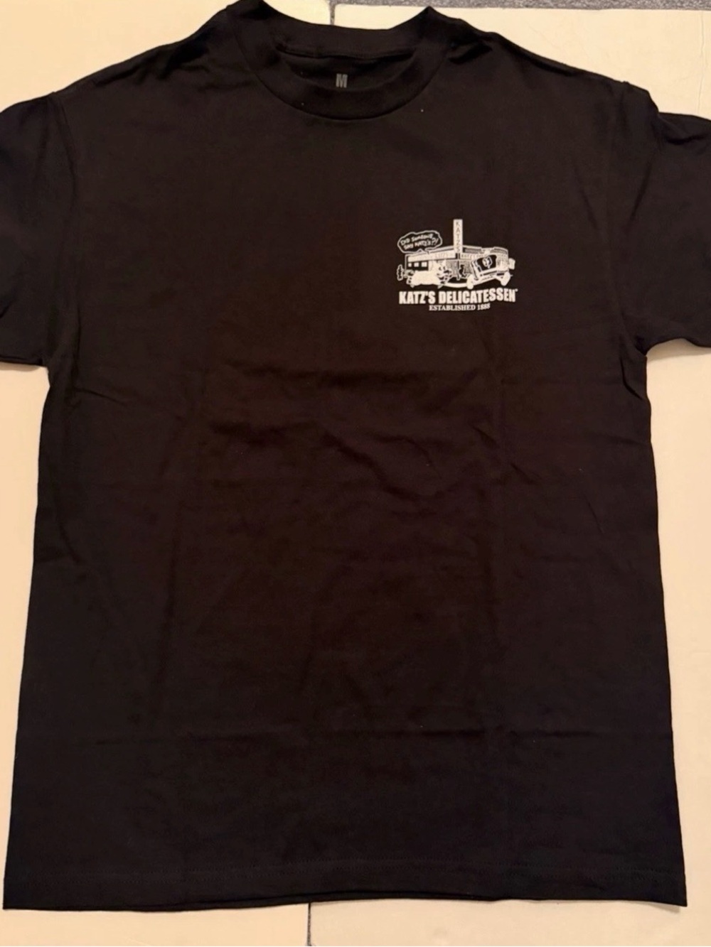 Katz’s Delicatessen Family Style Graphic T-Shirt NYC Rare Artist Collab